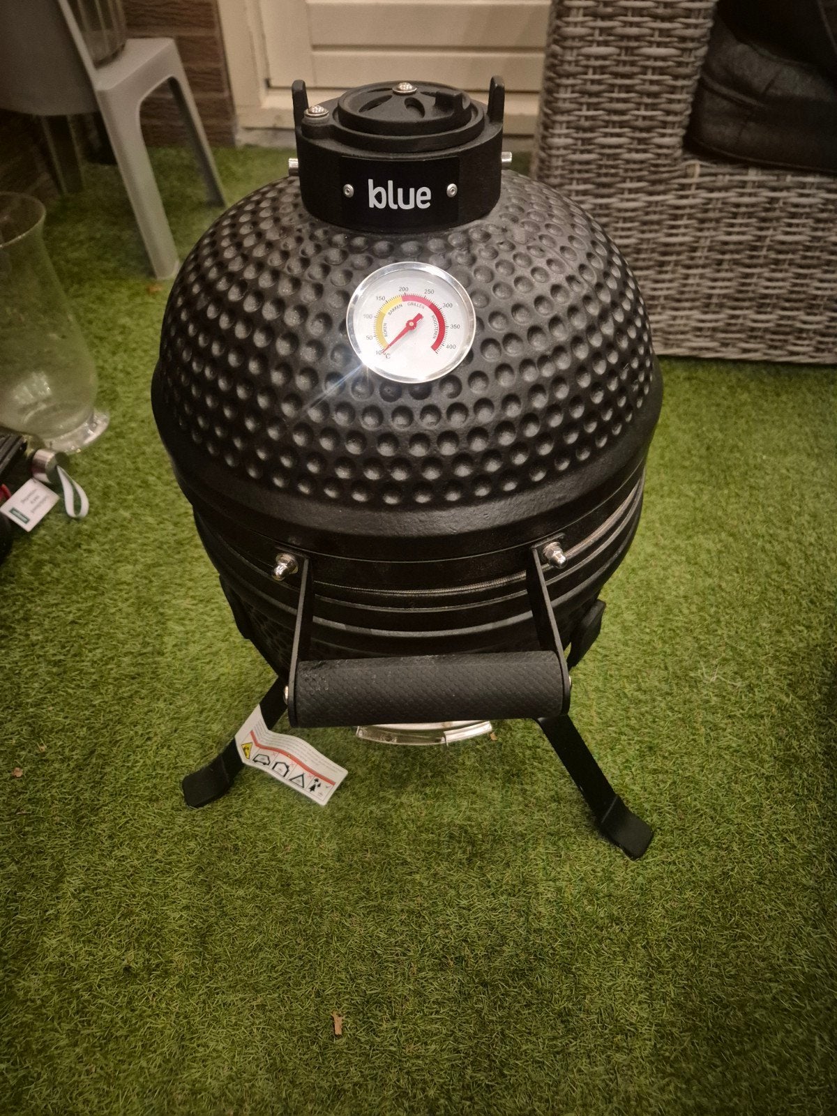 Zo goed als nieuwe Kamado BBQ - Slechts één keer gebruikt!, Tuin en Terras, Ophalen