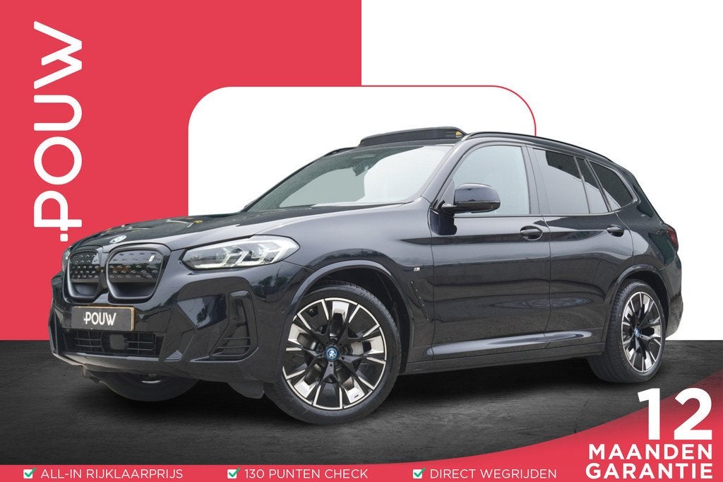 BMW iX3 286pk High Executive 80 kWh | SoH 96% | 360 Camera, Auto's, BMW, Bedrijf, Te koop, iX3, 360° camera, ABS, Achteruitrijcamera