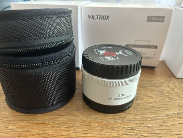 Viltrox Teleconverter Sony E-Mount zgan, Sony E-mount, Ophalen of Verzenden, Zo goed als nieuw, Viltrox