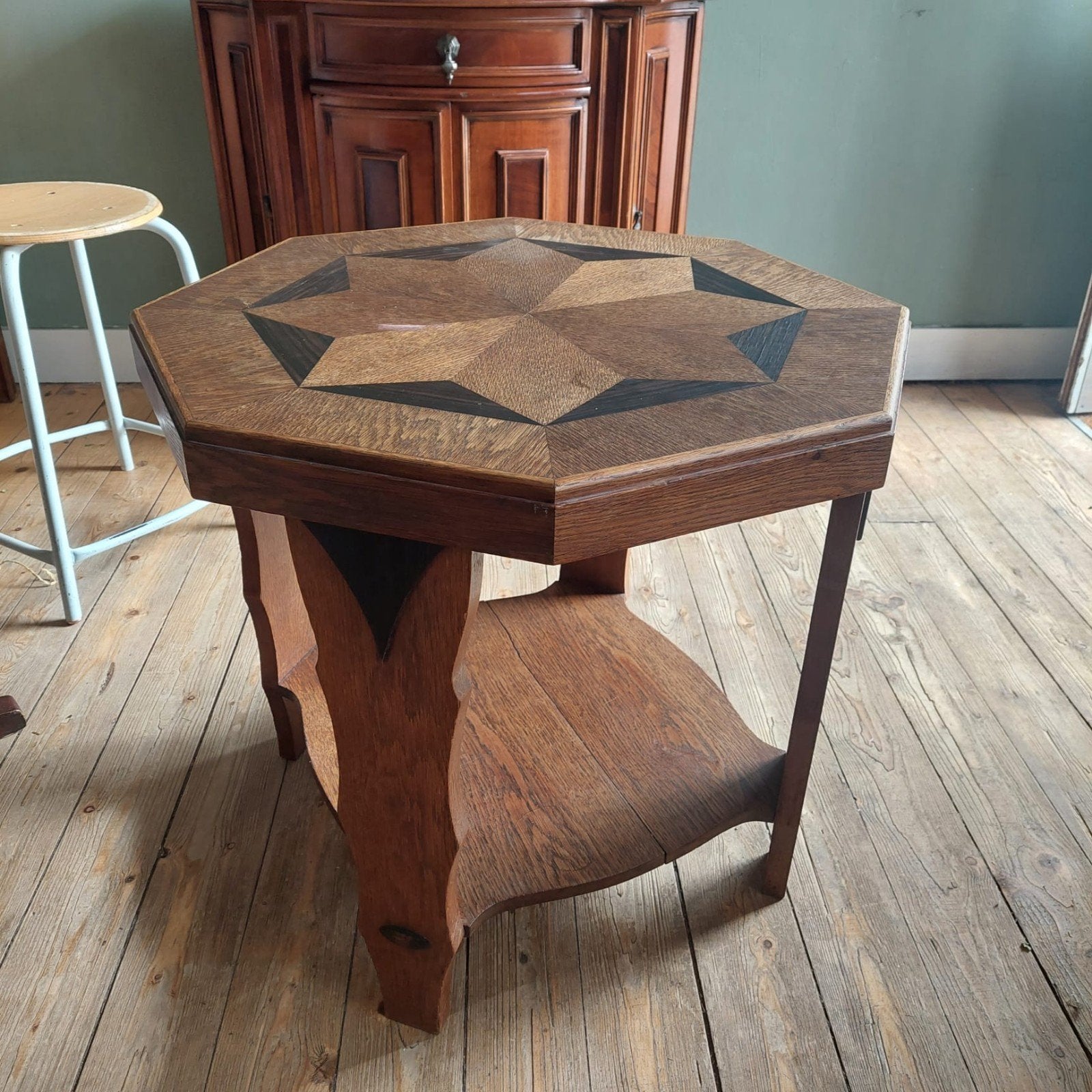 Lucky Vintage Amsterdams School salontafel of coffeetable, Ophalen