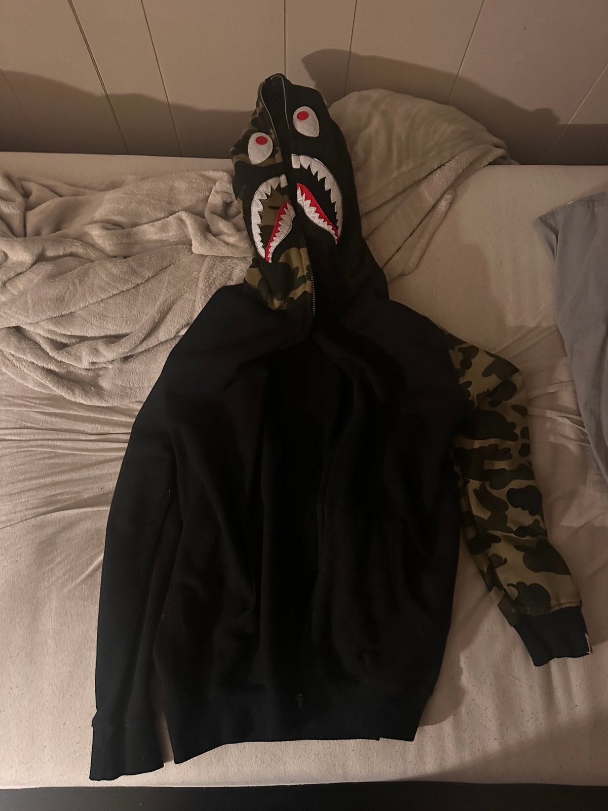 Bape full zip camo vest, Ophalen of Verzenden, Zo goed als nieuw, Maat 52/54 (L), Groen