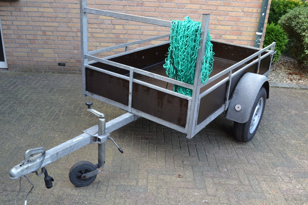 goede gegalvaniseerde aanhanger, Ophalen, Gebruikt