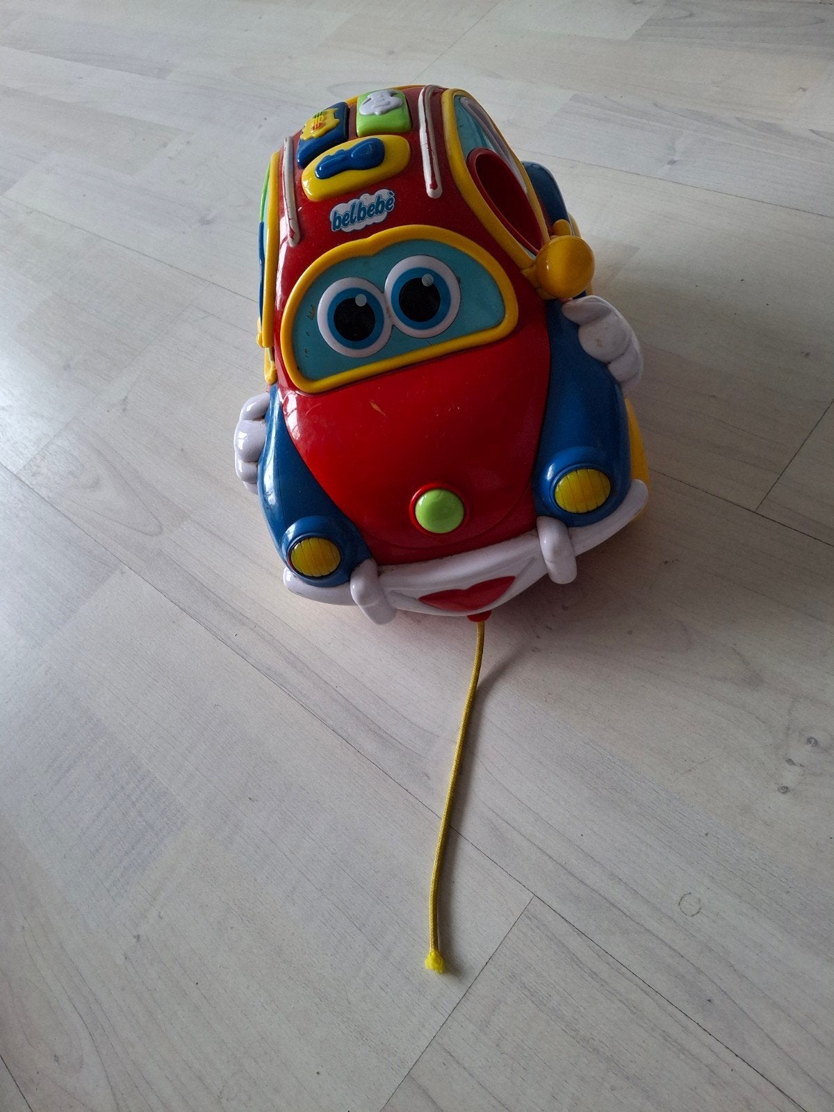 Belbebe Vormenstoof Auto met Geluid en Licht, Kinderen en Baby's, Ophalen of Verzenden, Gebruikt, Auto, Met licht