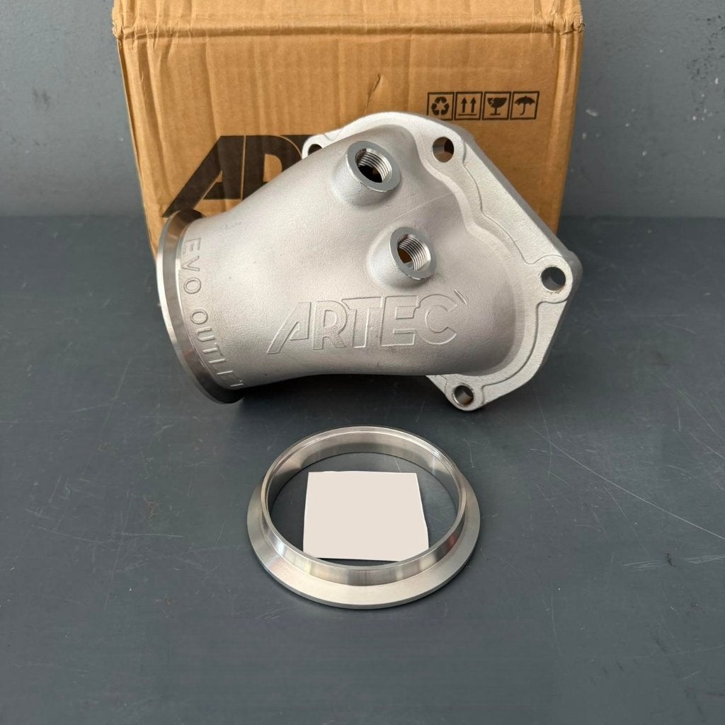 Artec Cast Outlet Dump Pipe - Lancer Evolution Evo 4–9 4G63