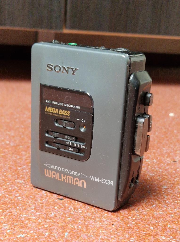 Sony WM-EX34 walkman  (1991-1993), Audio, Tv en Foto, Walkmans, Discmans en Minidiscspelers, Ophalen of Verzenden, Walkman