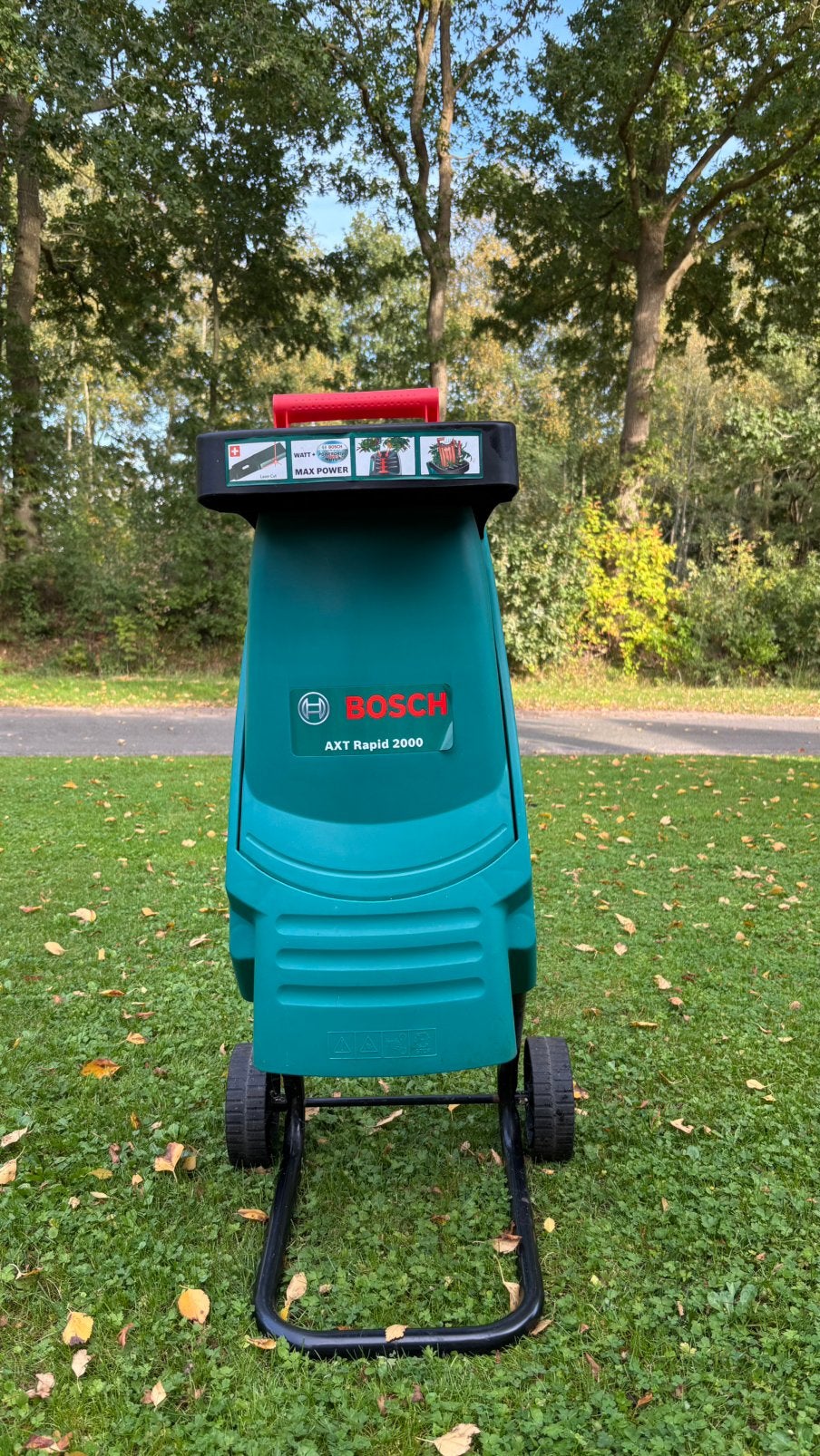Bosch AXT Rapid 2000 tuinhakselaar electrisch, Ophalen, Gebruikt, Elektrisch