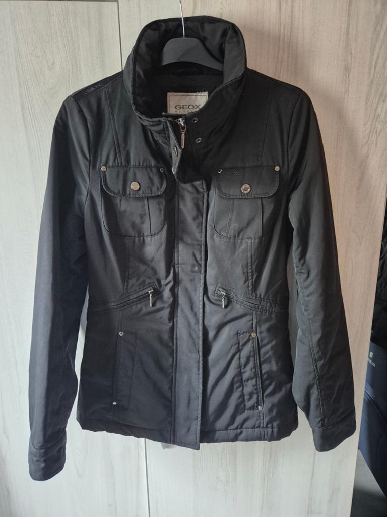 Zwarte Geox zomerjas 36/38, Geox, Zwart, Ophalen of Verzenden, Zo goed als nieuw