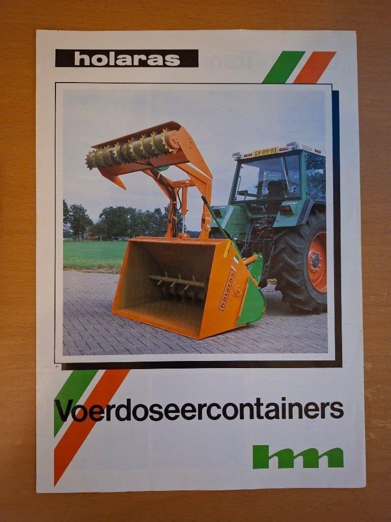 Folder Holaras Voerdoseercontainers, Verzenden, Gelezen, Tractor en Landbouw
