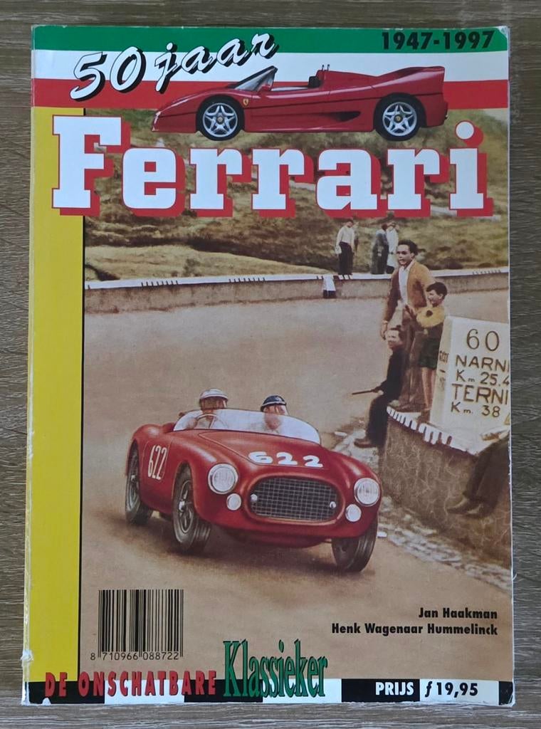 50 jaar Ferrari in racing 1947 - 1997, Boeken, Ophalen of Verzenden, Gelezen, Ferrari