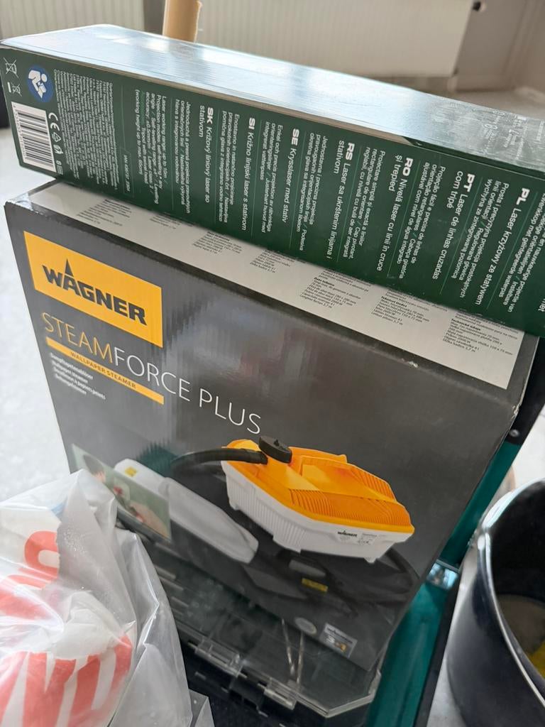 2x wagner steamforce plus behangafstomer, 1 nieuw, Ophalen, Zo goed als nieuw, Minder dan 20 cm