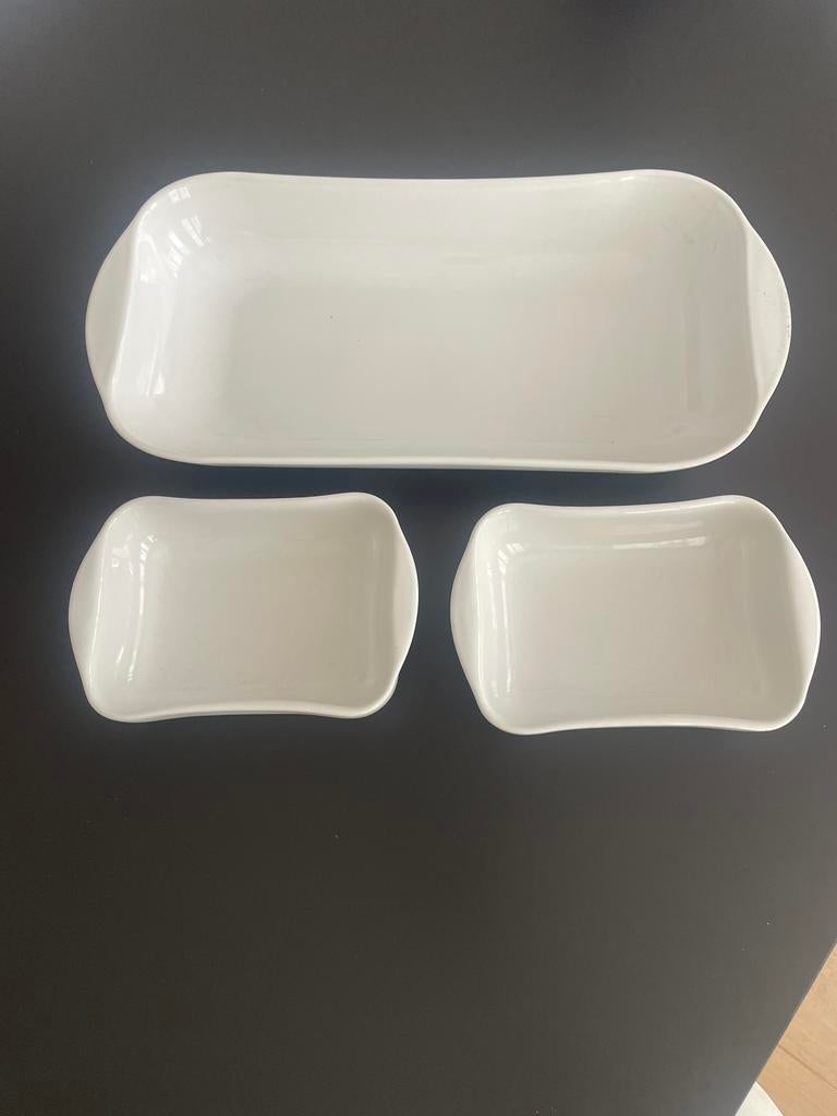 Vivo Villeroy & Boch Ovenschalen Set - 3 stuks, Keramiek, Nieuw, Ophalen of Verzenden, Schaal of Schalen