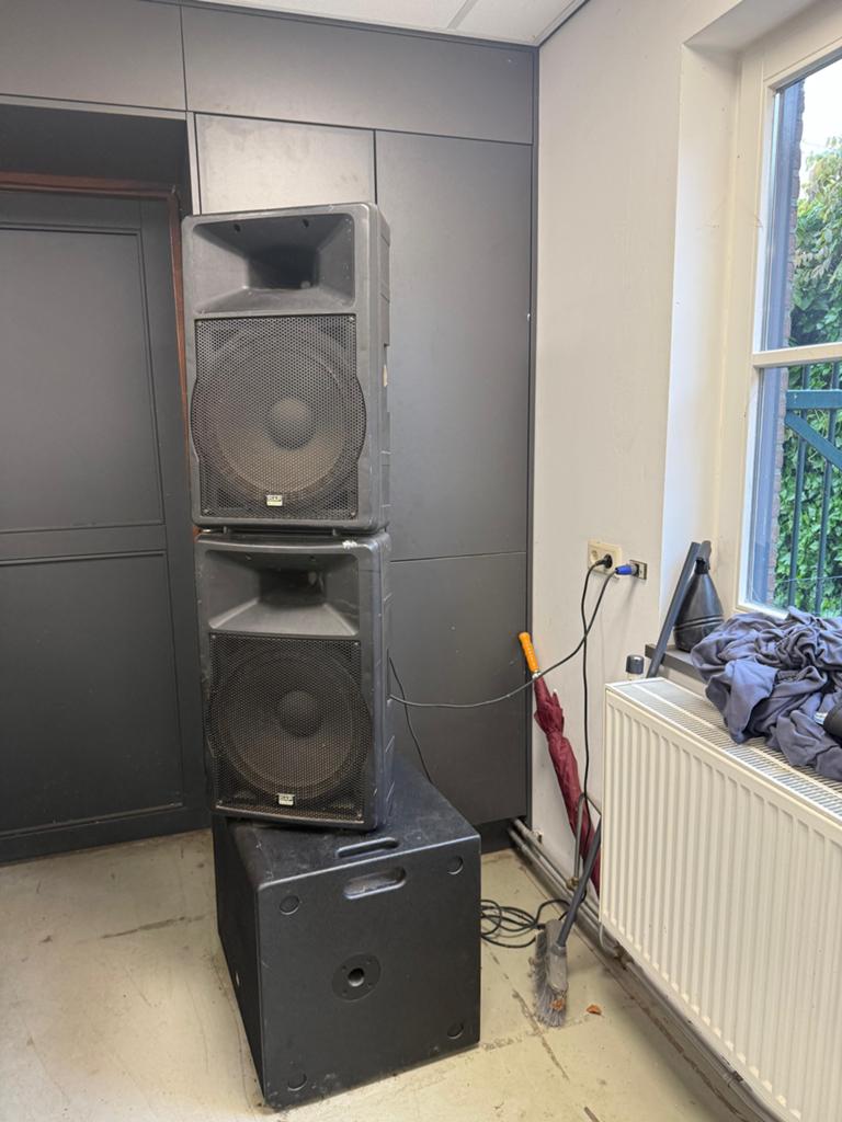 DAP audioset compleet, Audio, Tv en Foto, Luidsprekers, Gebruikt, Overige typen, 120 watt of meer, Overige merken, Ophalen