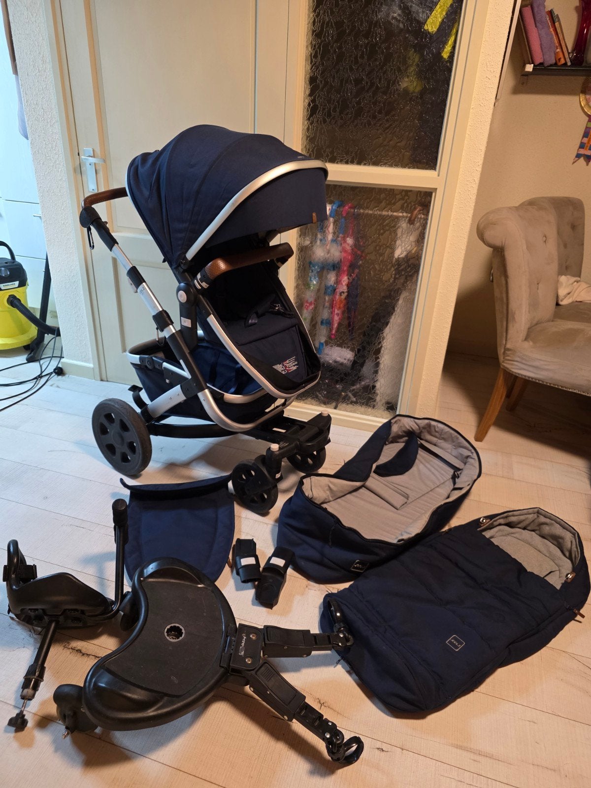 Joolz Geo 2 2-in-1 kinderwagen met stepper en zadel, Gebruikt, Ophalen, Overige merken, Duowagen