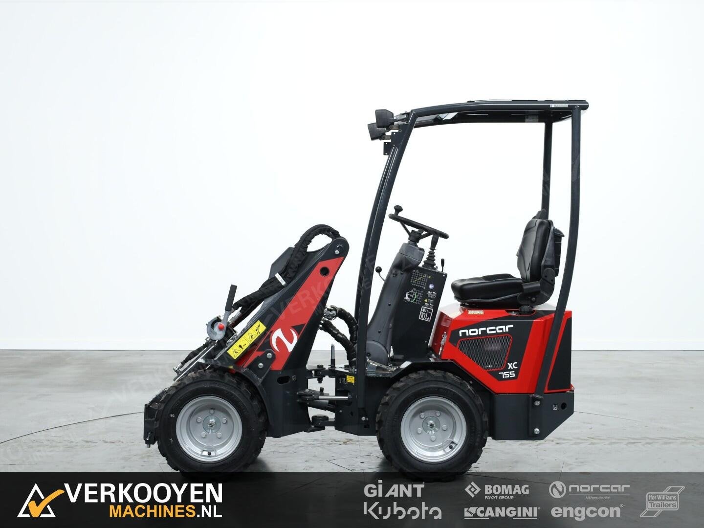 2025 Norcar 755XC VK10425 Minishovel ACTIE, Wiellader of Shovel