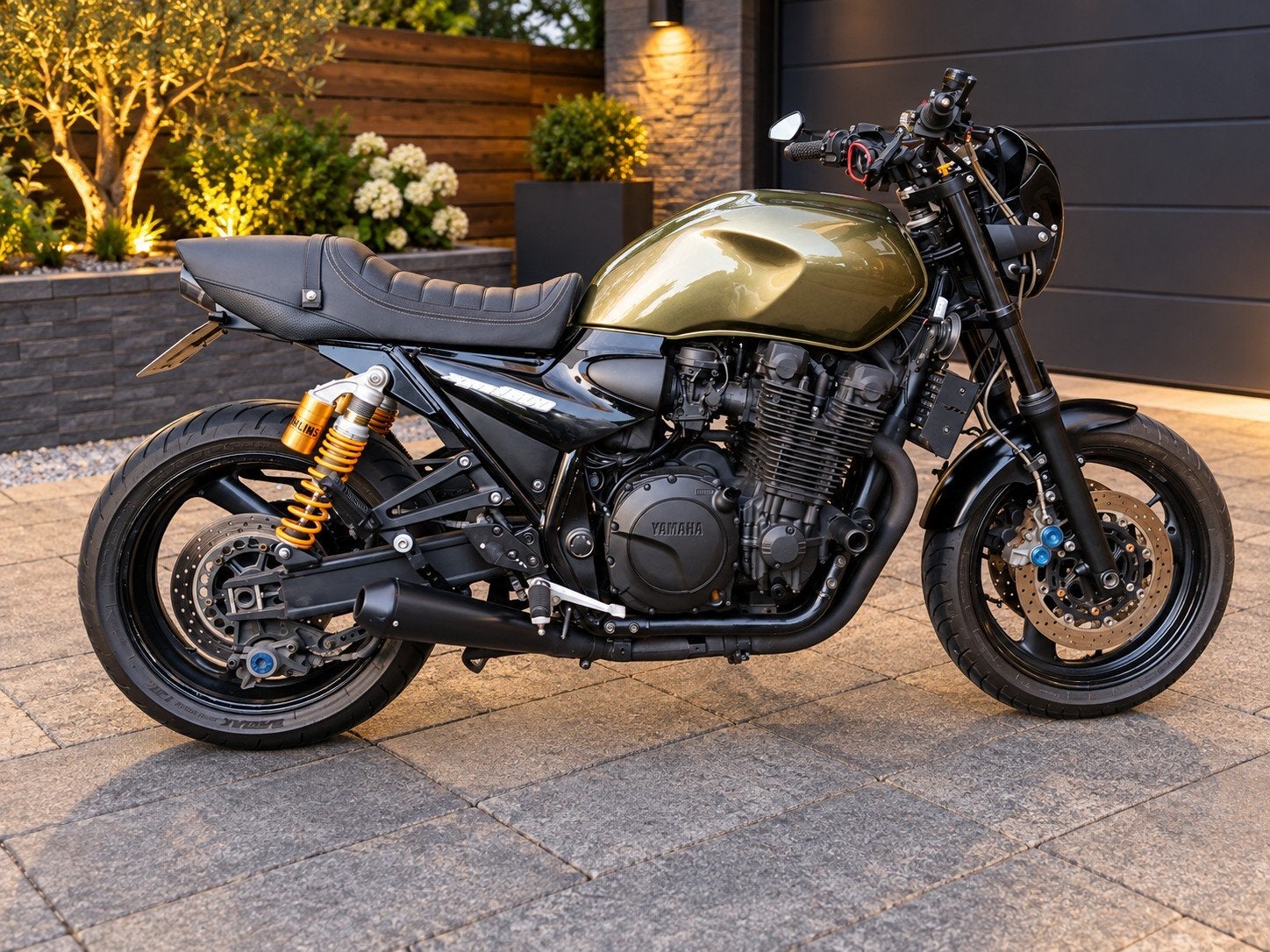 Yamaha XJR 1300 uit 2003 - Custom met Öhlins en meer!, Motoren, Sportuitlaat, 4 cilinders, Motorrijbewijs A, Gebruikt