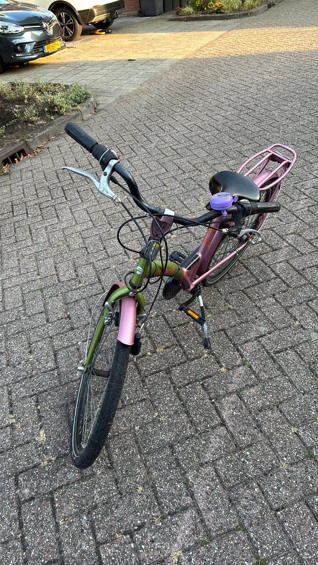 Batavus Gabana meisjesfiets 24 inch, Ophalen, Velgrem, Versnellingen, Gebruikt