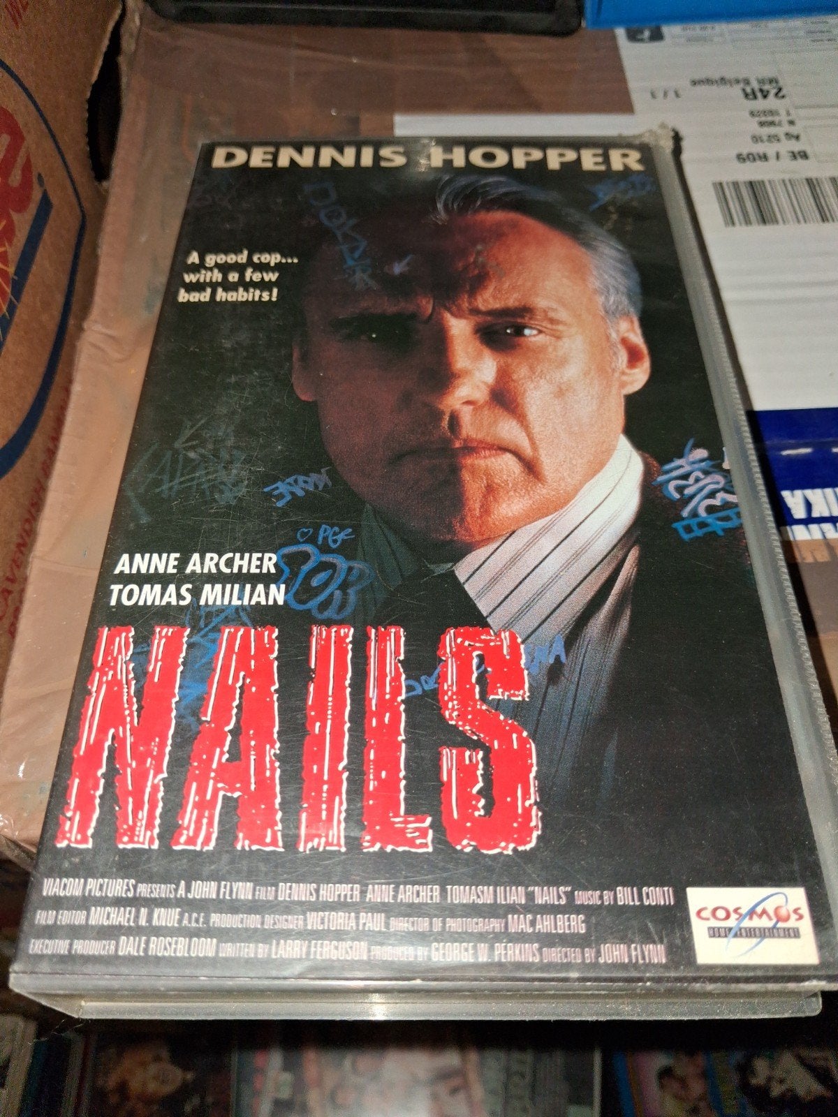 Vhs - Nails, Alle leeftijden, Ophalen of Verzenden, Zo goed als nieuw