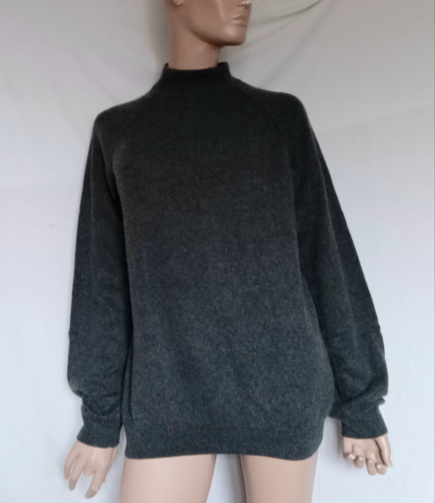 UP FASHION CASHMERE Trui , Maat XL, Ophalen of Verzenden, Zo goed als nieuw, Maat 46/48 (XL) of groter, Grijs