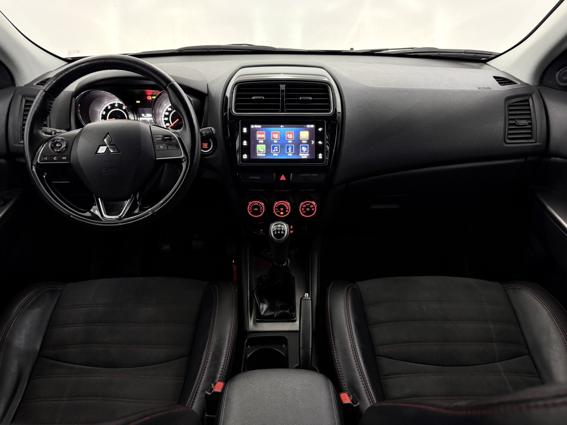 Mitsubishi ASX 1.6 Cleartec Connect Pro+ Camera, Airco, Keyl, Voorwielaandrijving, Stof, Gebruikt, Euro 6