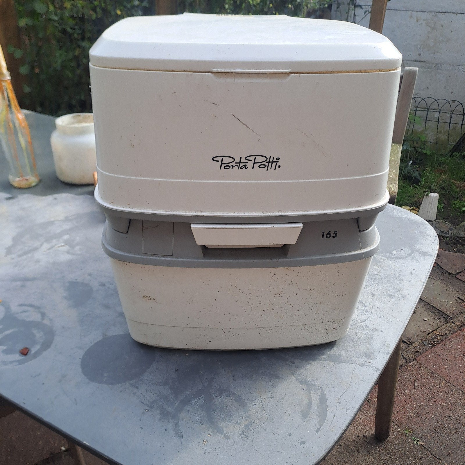 Porta Potti 165 - Zo goed als nieuw, Caravans en Kamperen, Ophalen, Zo goed als nieuw