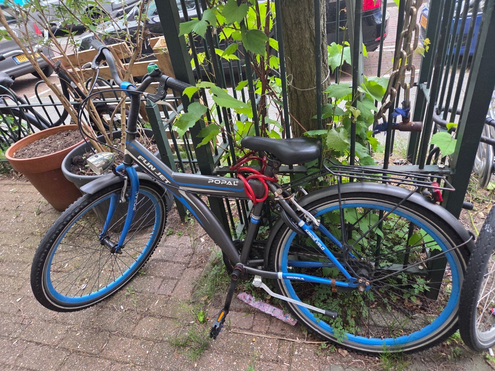 Fiets, Fietsen en Brommers, Fietsen | Cruisers en Lowriders, Ophalen of Verzenden, Gebruikt, Staal