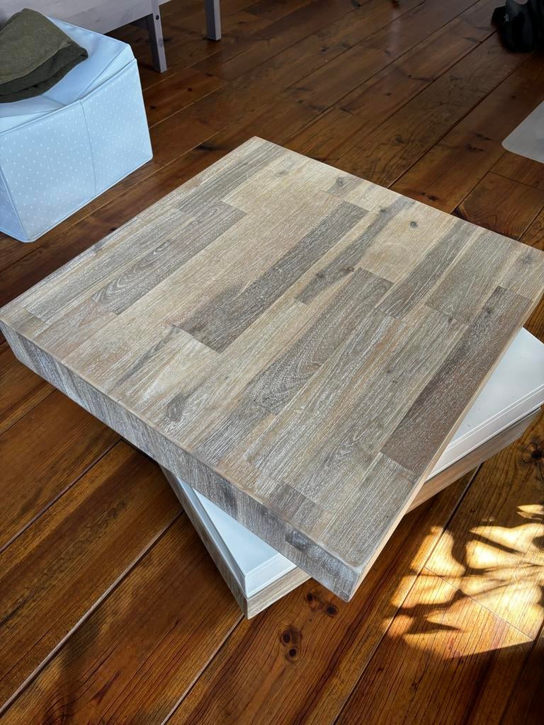 Henders & Hazel Salontafel Draaibaar, Huis en Inrichting, Tafels | Salontafels, Gebruikt, Minder dan 50 cm, 50 tot 100 cm, 50 tot 100 cm
