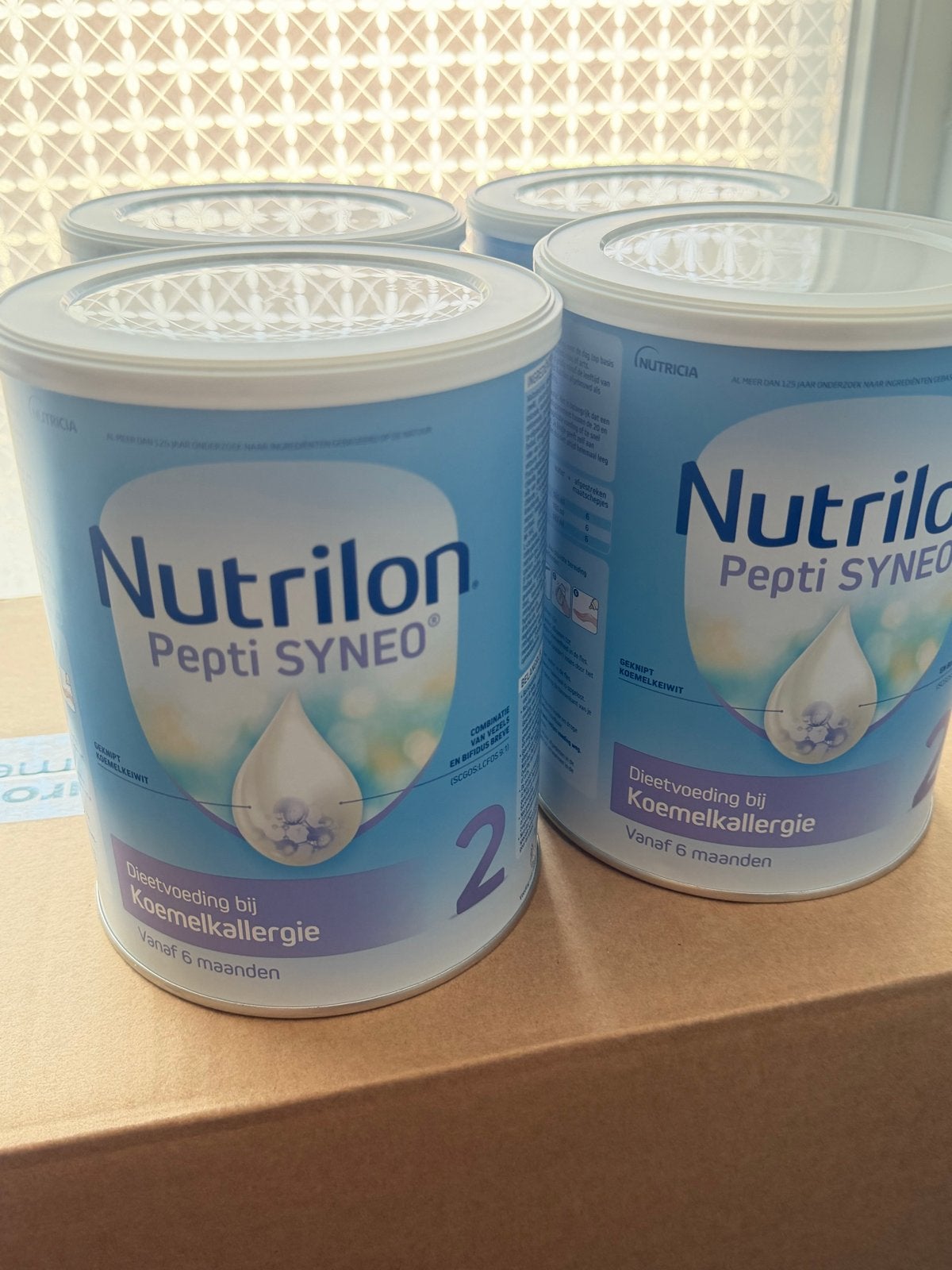 Nutrilon Pepti SYNEO 2 - Dieetvoeding bij Koemelkallergie, Ophalen of Verzenden, Nieuw, Babyvoedingmaker, Nutrilon