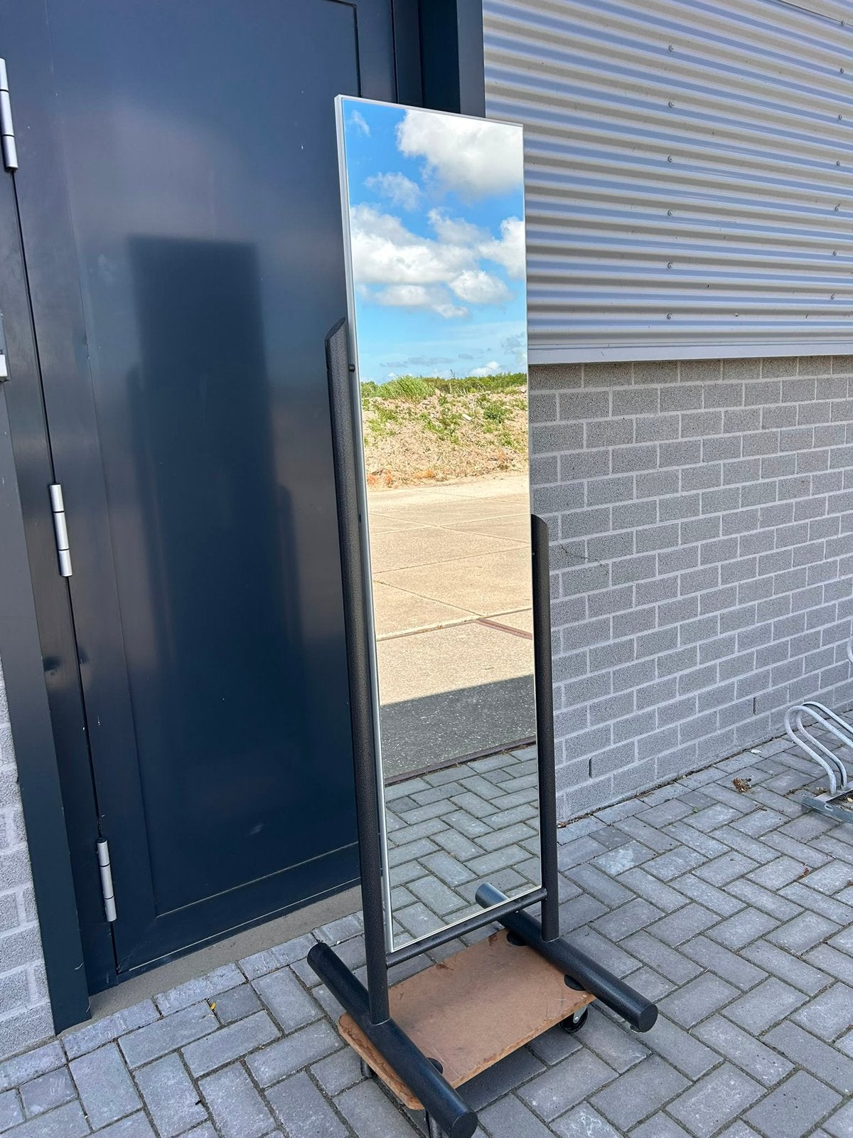 Winkel spiegel, Huis en Inrichting, Woonaccessoires | Spiegels, Ophalen, Minder dan 50 cm, Gebruikt, Minder dan 100 cm