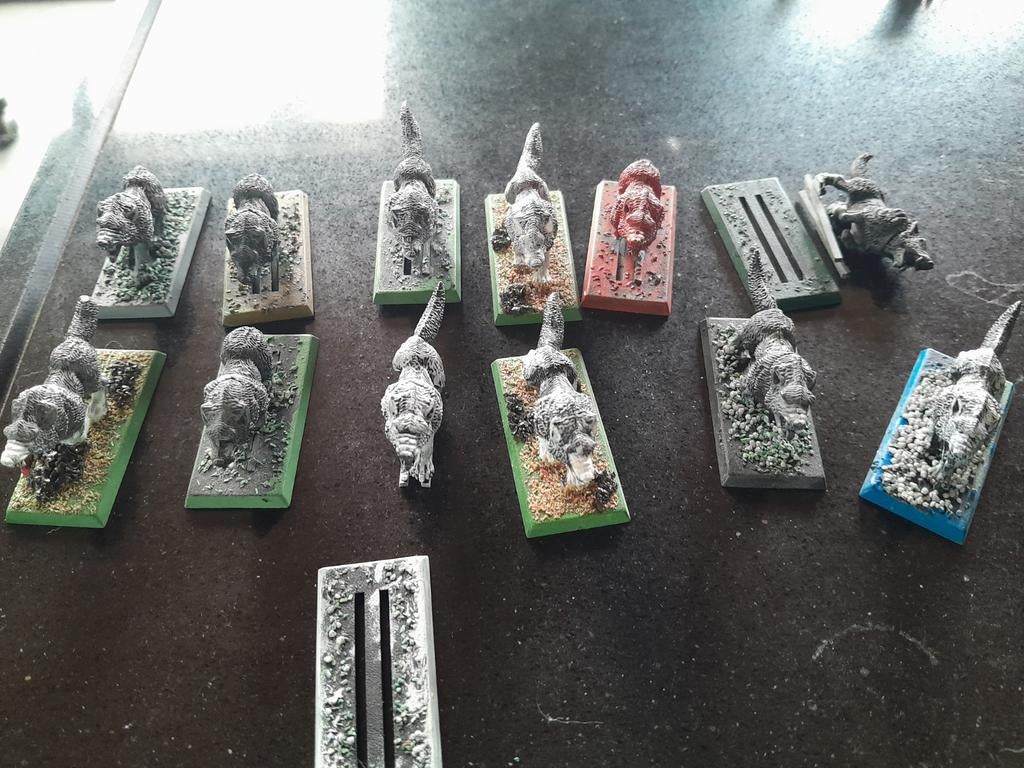 Warhammer wolven, Ophalen, Warhammer