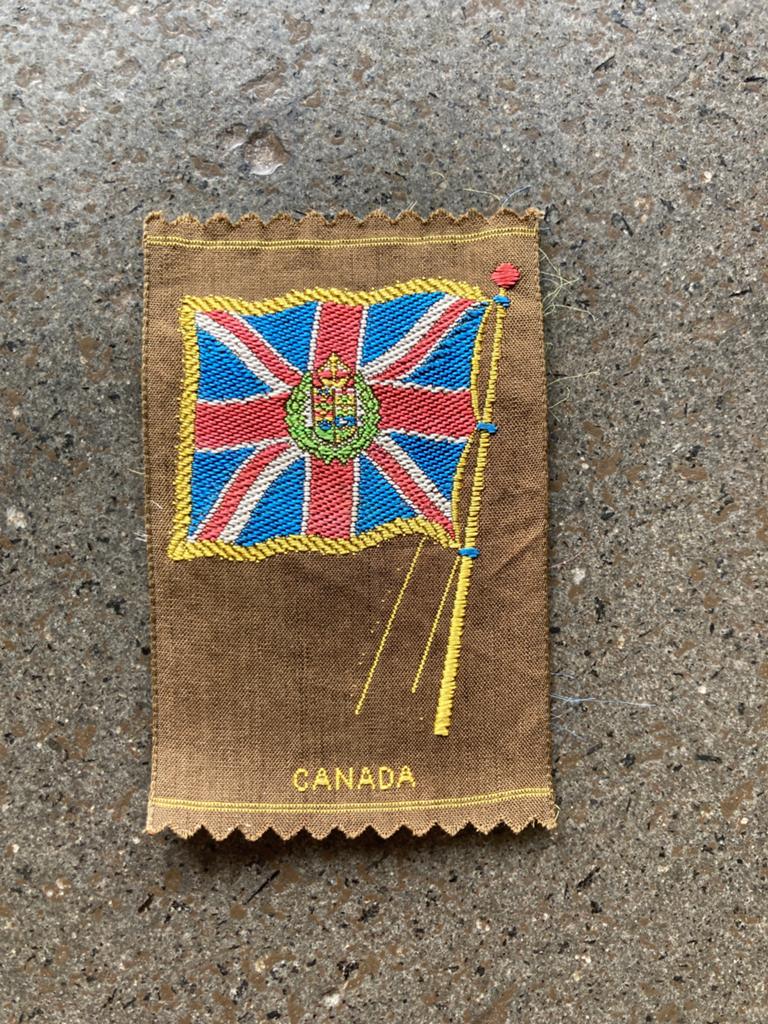 Embleem met vlag Canada, Ophalen of Verzenden, Overige gebieden, Embleem of Badge