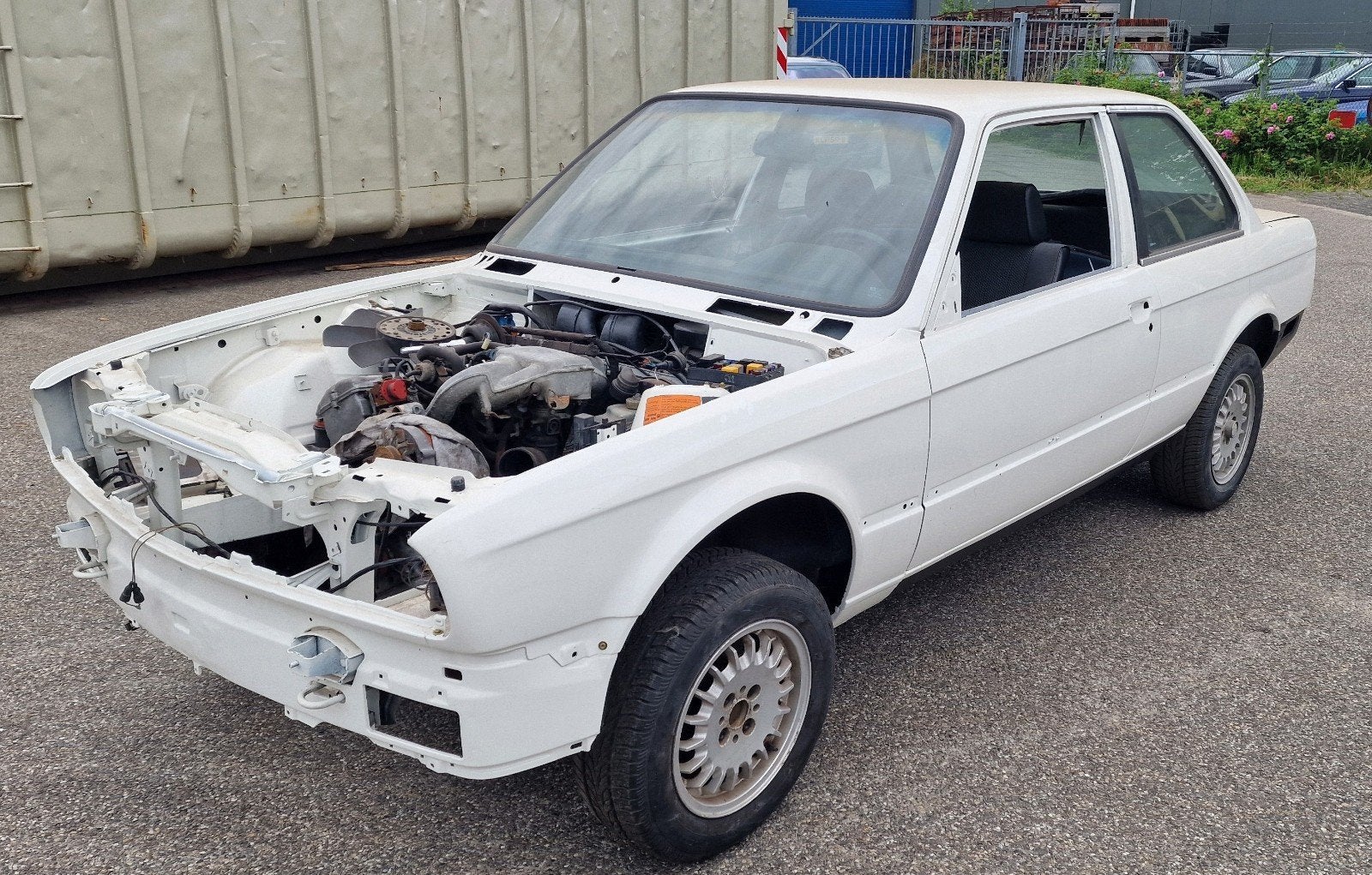 Bmw e30 316 | 1986 | herspoten | roestvrij | handbak |, 1766 cc, 4 cilinders, Wit, Origineel Nederlands