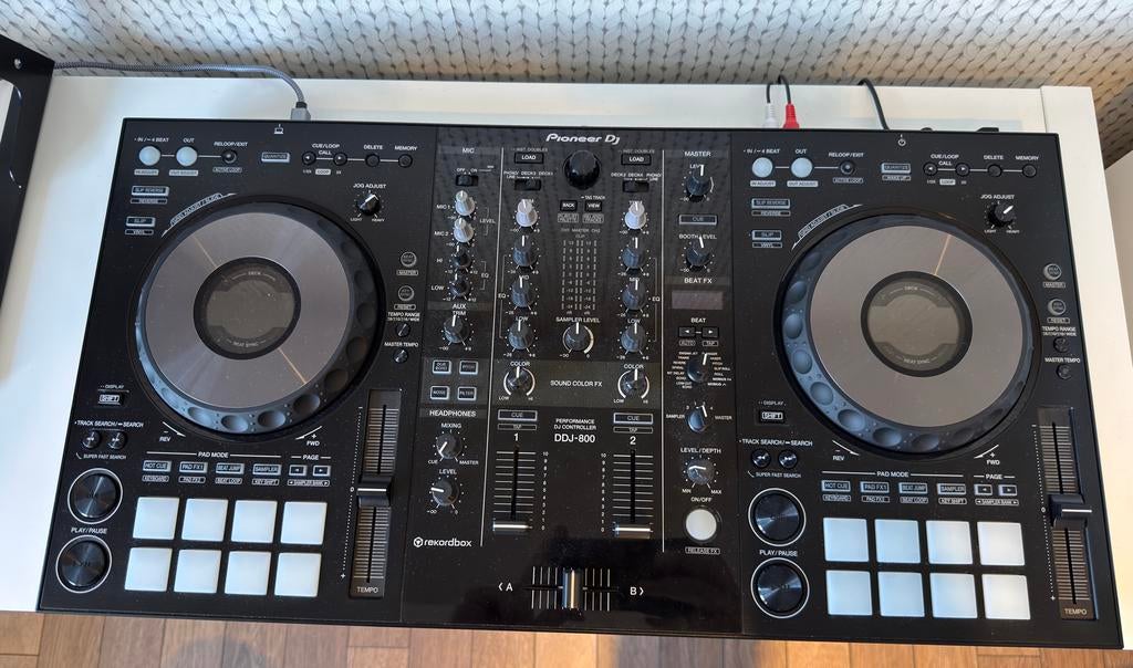 Pioneer DDJ-800 Performance DJ Controller zgan, Ophalen, Zo goed als nieuw, Dj-set, Pioneer