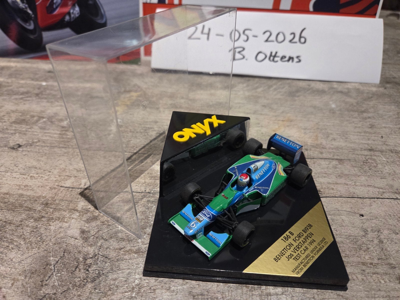 7 stuks Jos Verstappen modellen, Ophalen of Verzenden, Zo goed als nieuw, Formule 1