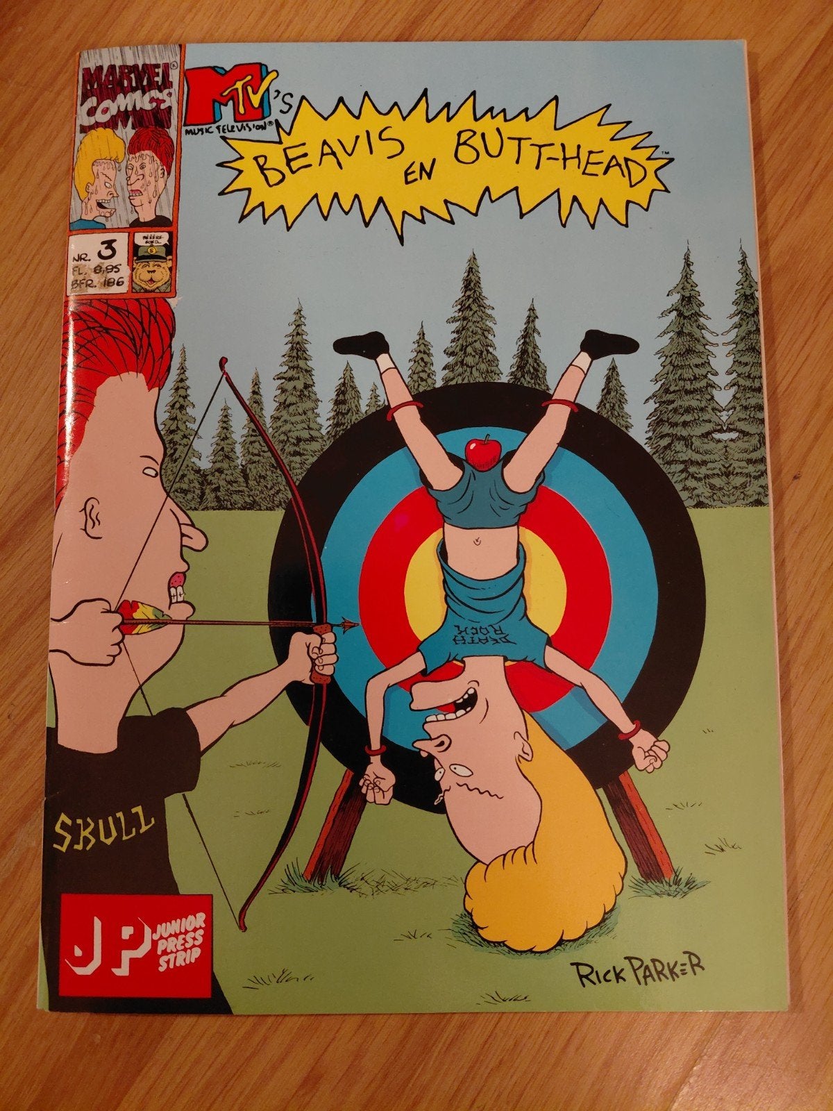 MTV Beavis + Butt-Head strip JP junior press 3, Eén comic, Ophalen of Verzenden, Gelezen, Europa