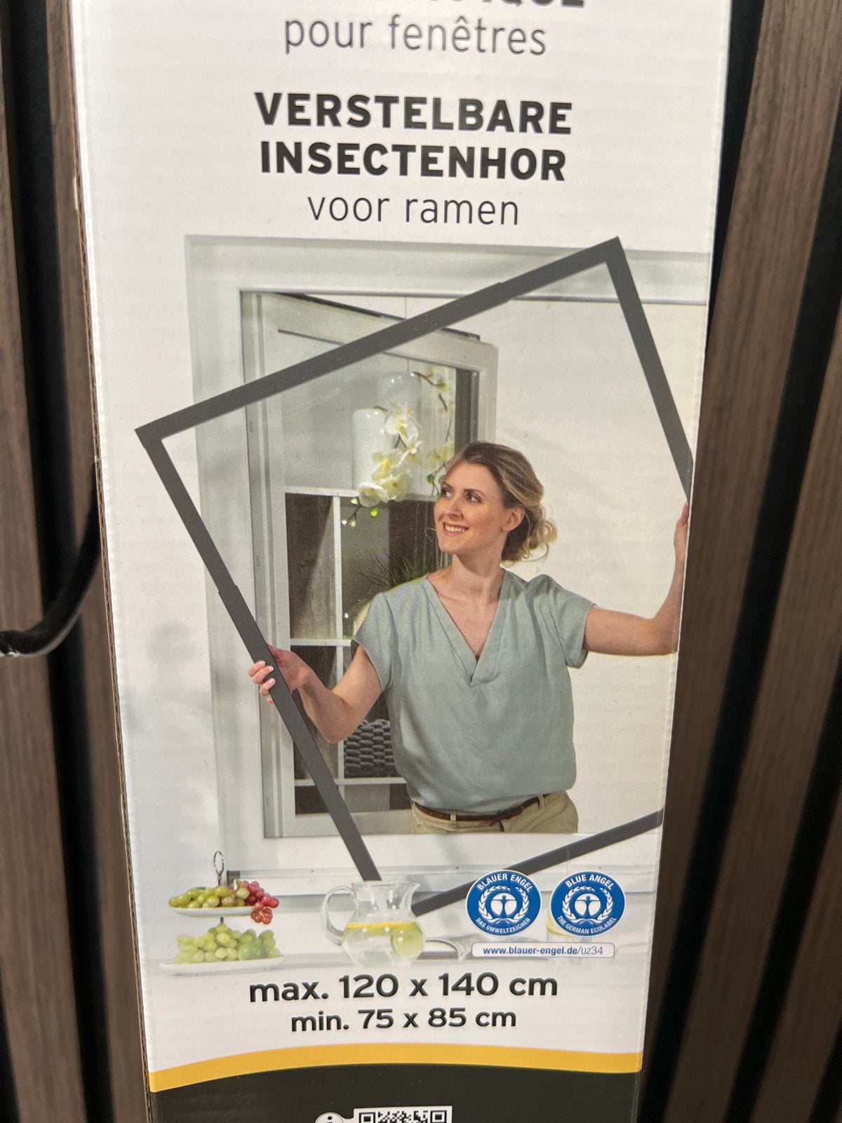 Nieuwe verstelbare insectenhor voor ramen (75x85 - 120x140 c, Doe-het-zelf en Verbouw, Ophalen, 80 tot 120 cm, Nieuw, Overige typen