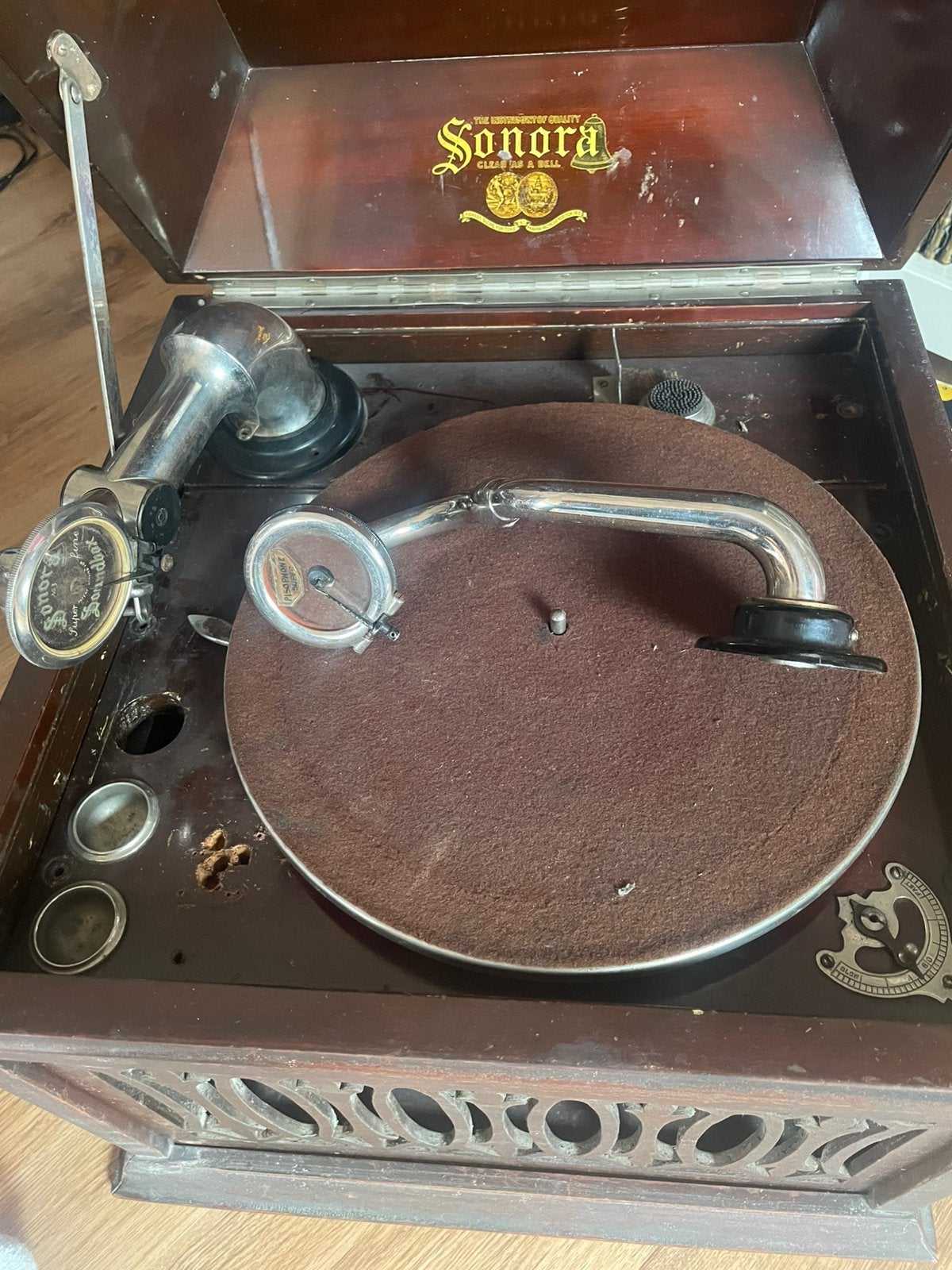 Sonora grammofoon, Antiek en Kunst, Ophalen of Verzenden
