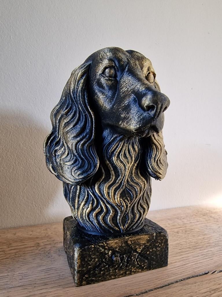 Teckel bust, Ophalen of Verzenden, Zo goed als nieuw