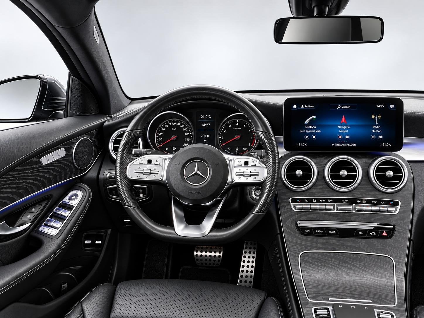 Mercedes-Benz GLC-klasse Coupé 300e 4MATIC AMG 360°-CAMERA, Auto's, Automaat, 14 kWh, Gebruikt, 4 cilinders