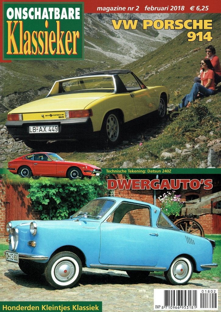 Onschatbare Klassieker 2018 nr. 2 (o.a. VW-Porsche 914), Verzenden, Gelezen, Algemeen