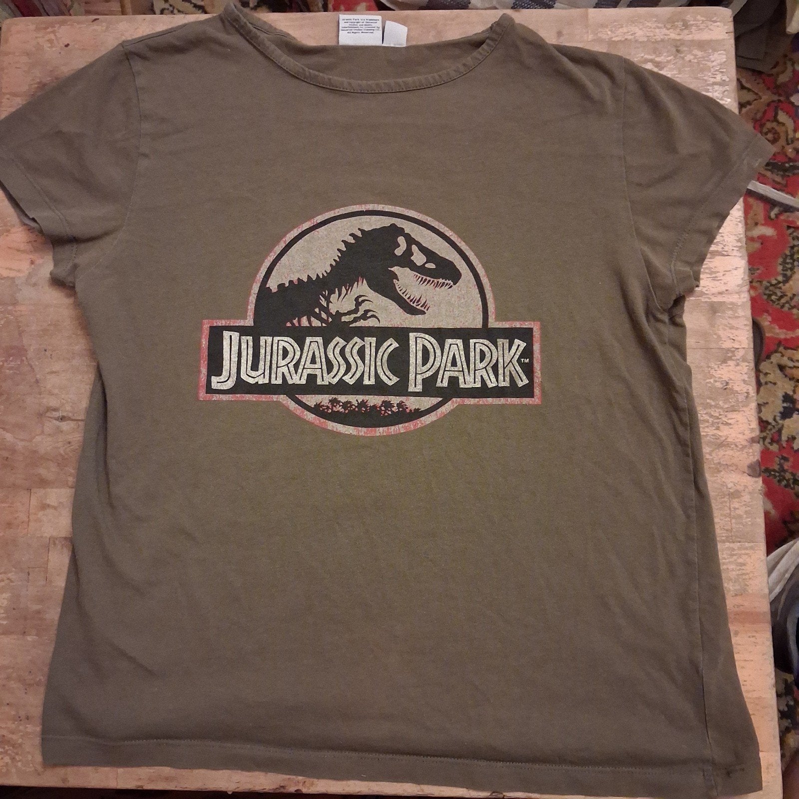 Jurassic Park vrouwen shirt, Ophalen of Verzenden, Atmosphere, Gedragen, Groen
