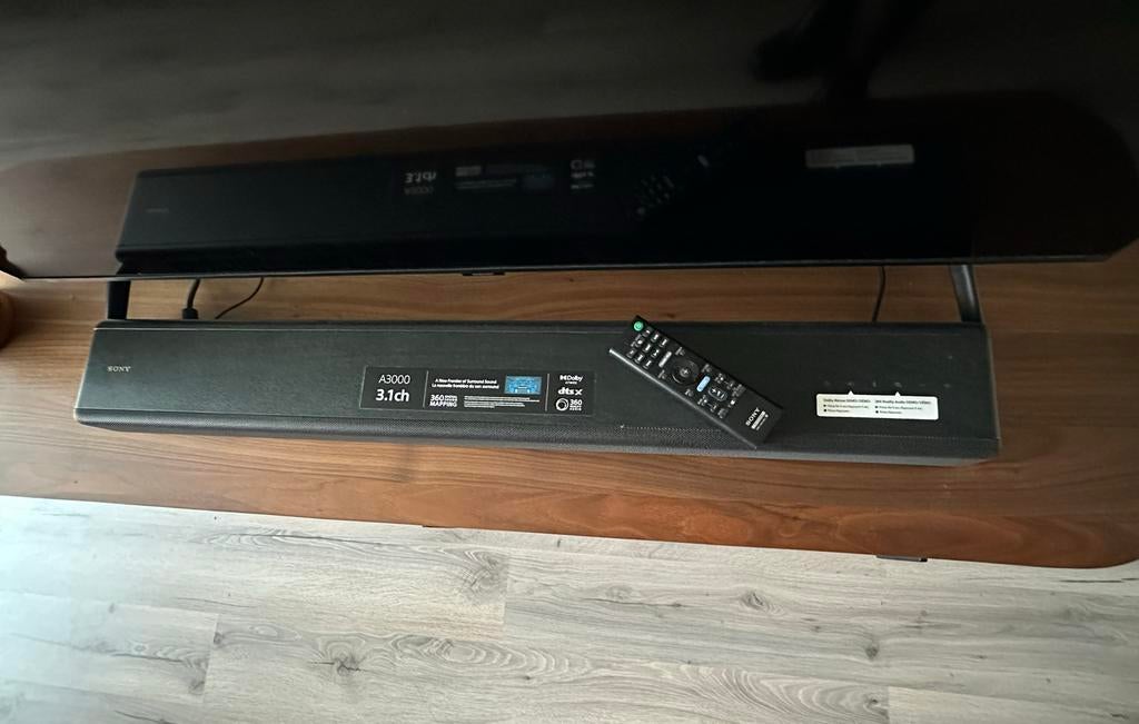Sony HT-A3000 soundbar, Ophalen, Bluetooth, Zo goed als nieuw
