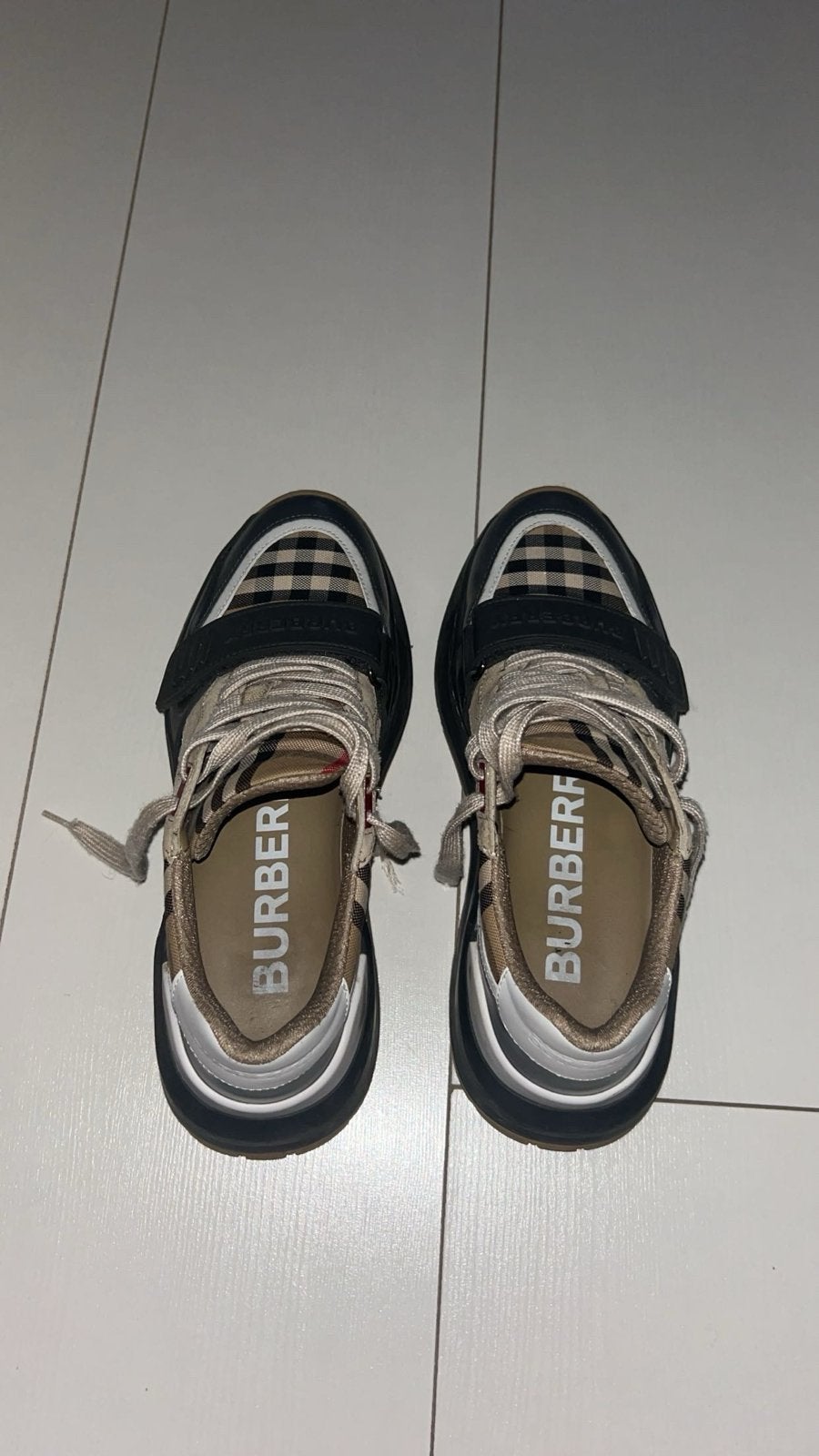 Originele Burberry schoenen dames, maat 38, Ophalen, Gedragen, Overige kleuren, Sneakers of Gympen