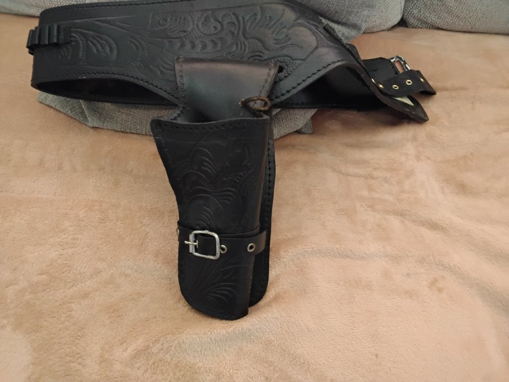 Cowboy revolverholster, Ophalen of Verzenden, Zo goed als nieuw