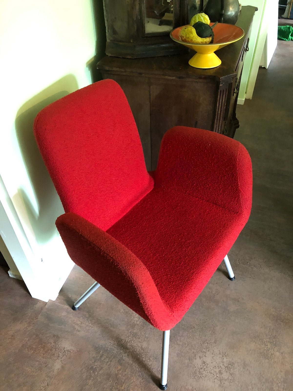 Ikea Patrik stoel, Ophalen, Zo goed als nieuw, Rood, Eén