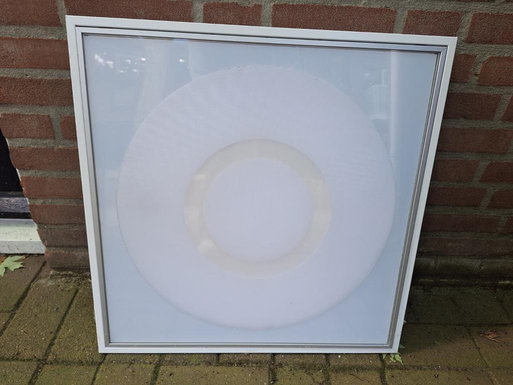 Lamp DayZone LED 60x60, Huis en Inrichting, Woonaccessoires | Lijsten, Ophalen, Hout, 50 tot 75 cm, 50 tot 75 cm