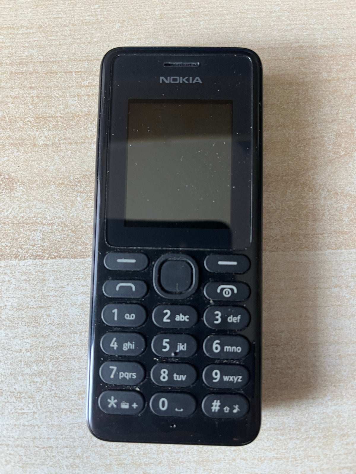 Nokia 108 Dual SIM - Klassieke telefoon met camera, Zwart, Fysiek toetsenbord, Ophalen of Verzenden, Klassiek of Candybar