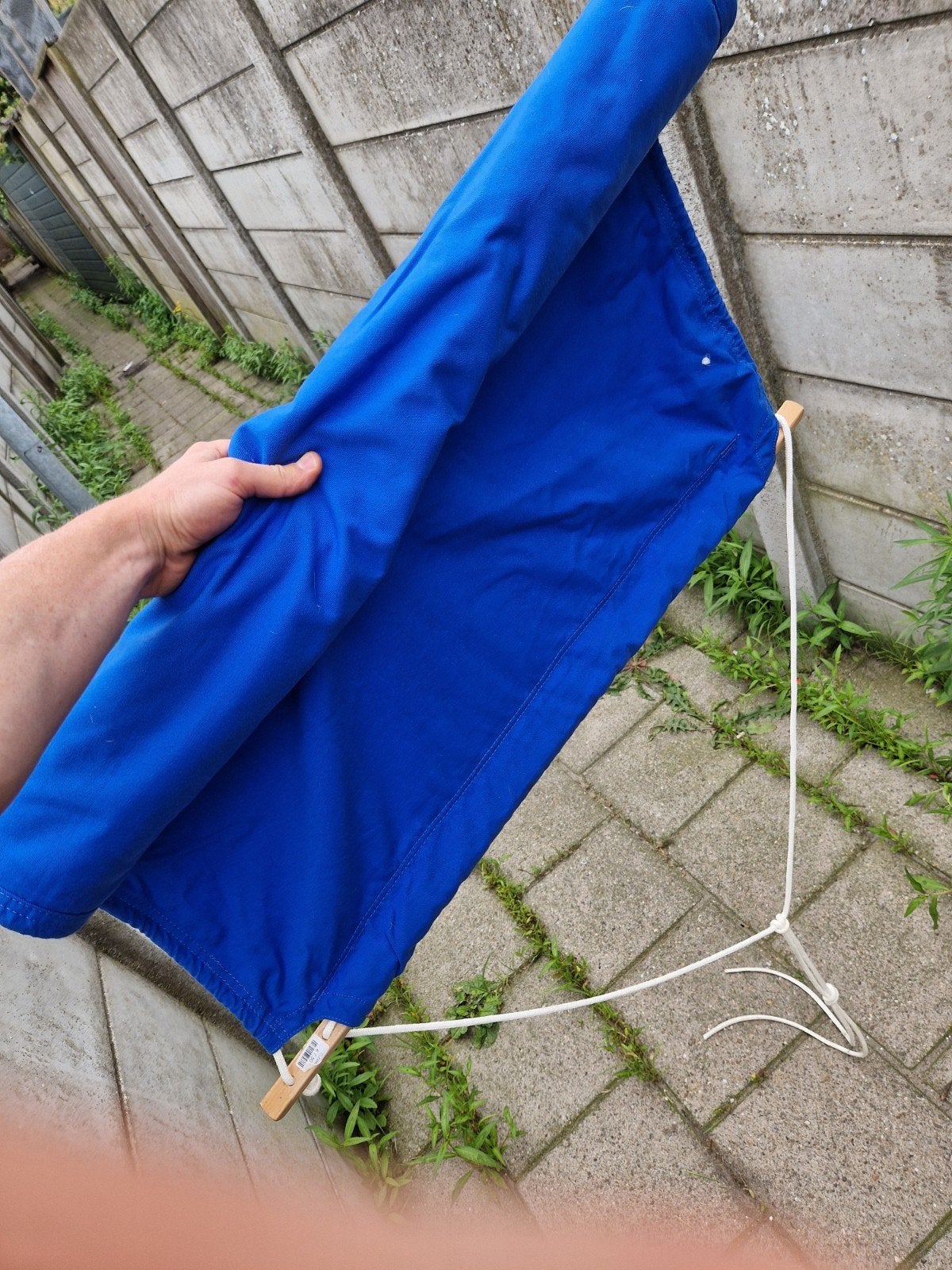 Hangmat blauw, Tuin en Terras, Hangmatten, Ophalen of Verzenden