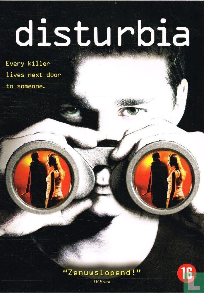 Disturbia, Vanaf 16 jaar, Ophalen of Verzenden, Zo goed als nieuw, Actiethriller
