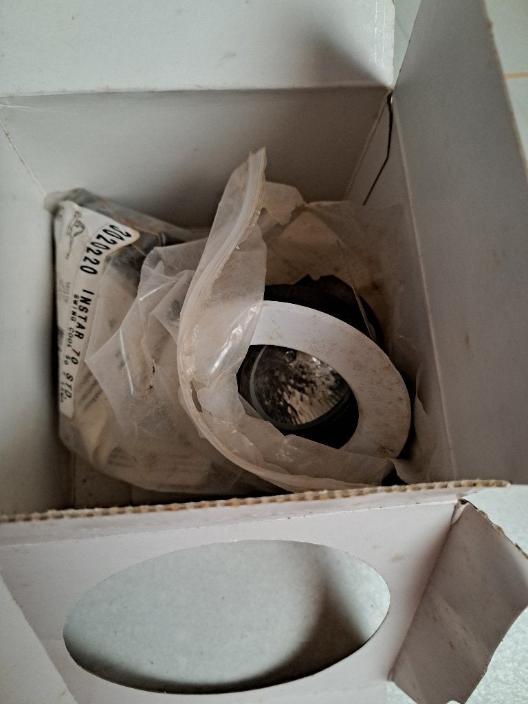 inbouwspotje met lampje in doos, Ophalen of Verzenden, Nieuw