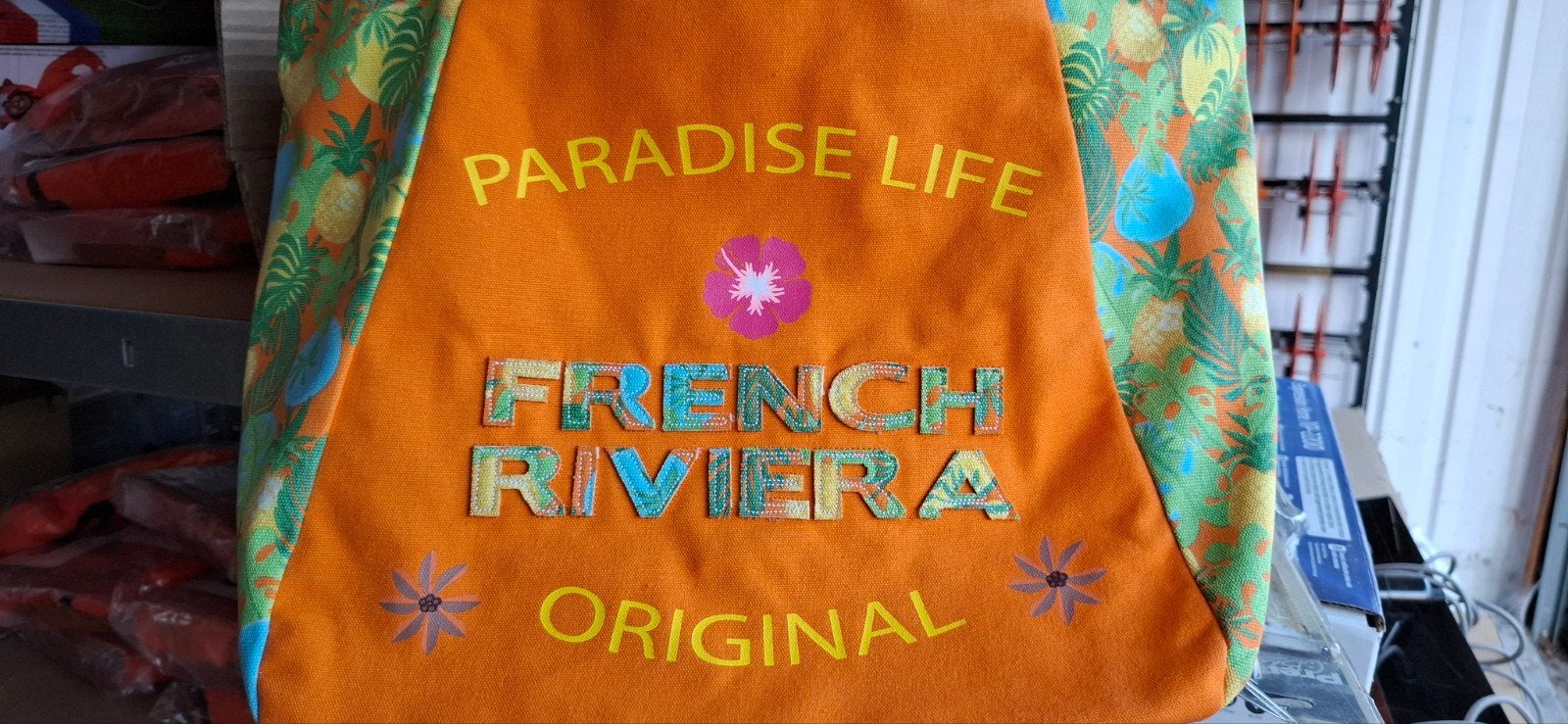 19 x Paradise Life French Riviera Original Shopper Oranje, Paradise Life, Shopper, Onbekend, Nieuw
